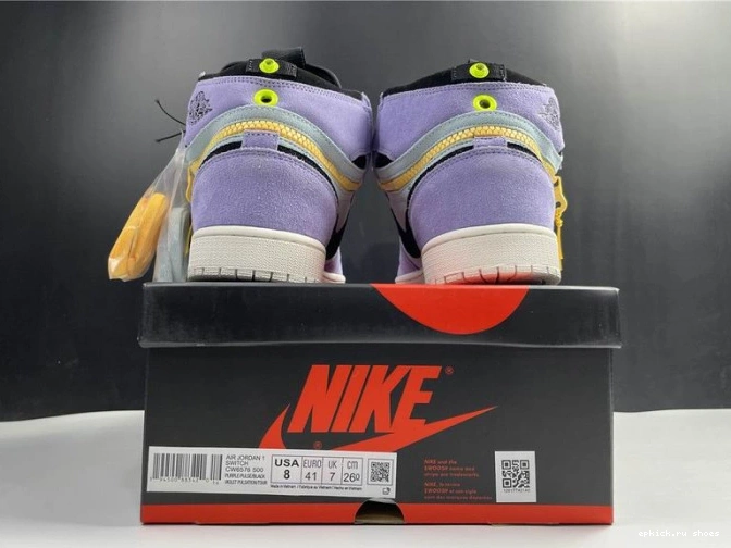 Rep Jordan CW6576-500 High Purple Switch 1 Pulse 0825